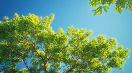 chlorophyll trees leaves