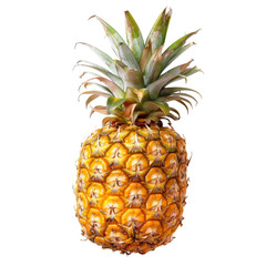 Fresh pineapple, whole and ripe