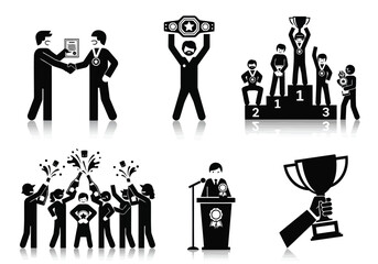 business people icons