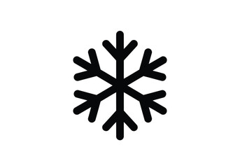 snowflake isolated on white background