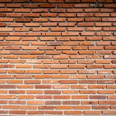 Obraz premium A close-up view of a brick wall