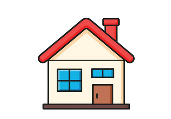 house icon on white background