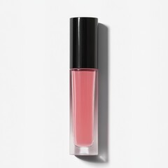Obraz premium Pale pink liquid lipstick in clear tube