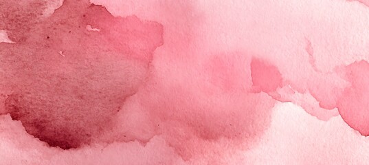 Fototapeta premium Light pink watercolor monochrome with a soft dreamy touch 