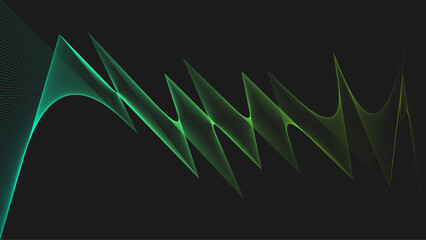 Flowing Lines in Colorful Abstract Motion
