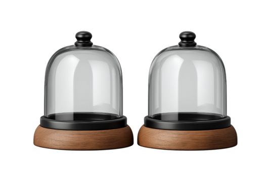 ドーム型のディスプレイケース。もしくはスノーグローブ