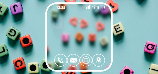 set of infographic elements media icon.18