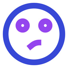 Fototapeta premium emoticon two tone icon set