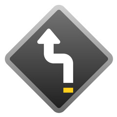Arrow Road Sign Icon