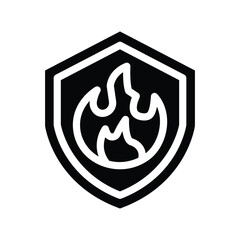 firewall glyph icon illustration vector graphic.eps