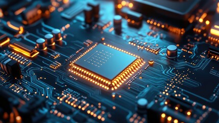 panel illuminating electronic board