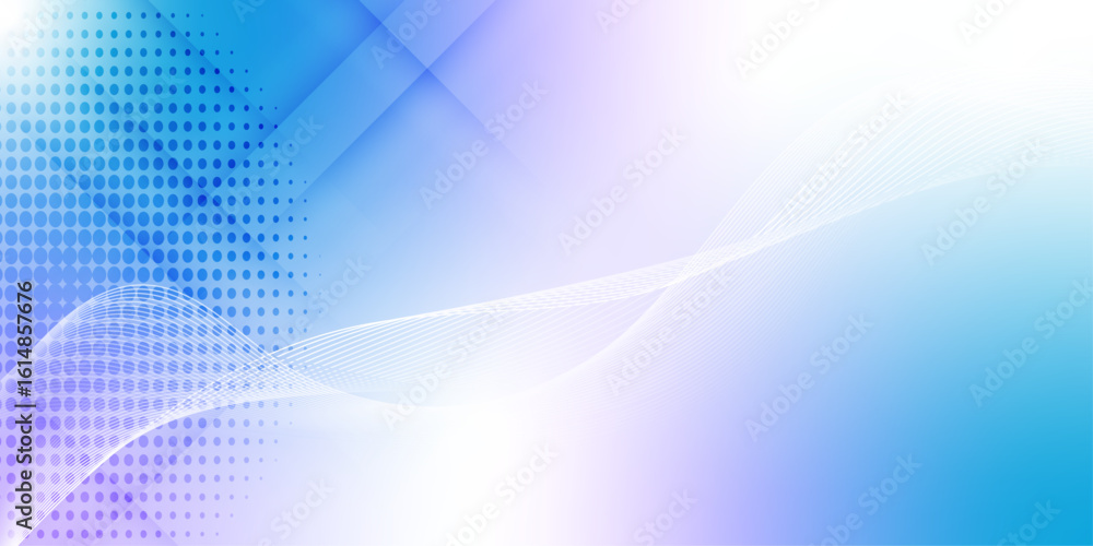 Poster modern simple minimalist colorful technology modern wavy banner template design. abstract dynamic li