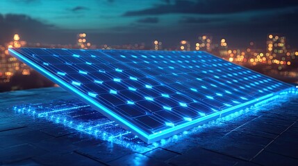 efficiency transforming solar panel