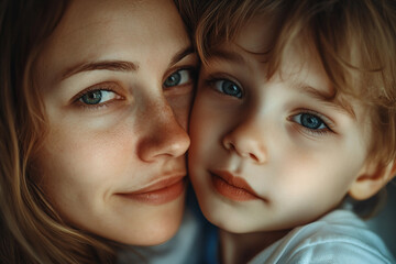 Father mother parent and child playing bonding together enjoying fun quality time, generative ai