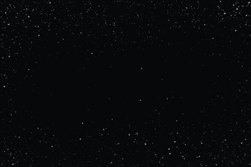 Realistic snowflakes winter snowfall ice frame background. snowfall illustration