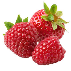 Fresh red berries close-up