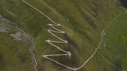Aerial view of Kaçkar Mountains