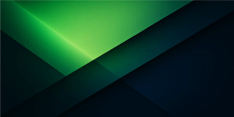 Obraz premium Abstract green and blue vector background with a futuristic digital line pattern, ideal for modern tech illustration or colorful wave banner design