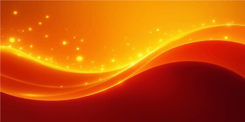 Abstract red and orange background with flowing waves, a vibrant and energetic design