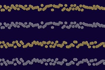 golden and silver background