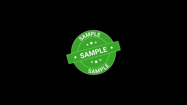 Sample Stamp Animation