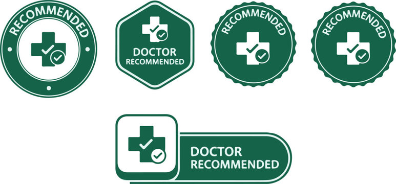 This graphic is perfect for packaging and advertising of health products, supplements, and medical devices to build consumer trust.