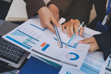 Success, audience with an applause and in a business meeting at work with a lens flare together. Achievement or celebration, motivation and businesspeople clapping hands for good news or support