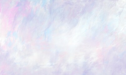 Subtle pastel brushstrokes create dreamy texture