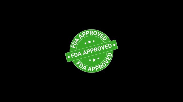 FDA Approved Stamp Animation