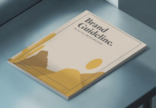 Yellow Aesthetic Brand Guideline Template