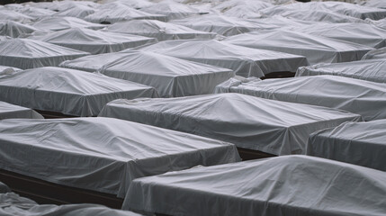 Exploring the Depth of Human Experience Through the Veil of Loss: A Visual Narrative on Mourning and Memory