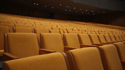 Explore a Modern Auditorium: A Visual Journey Through Innovative Seating Design and Architectural Excellence in Public Performance Spaces