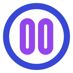 multimedia two tone icon set