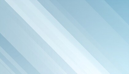 Abstract Blue Gradient Background with Diagonal Lines and Geometric Shapes