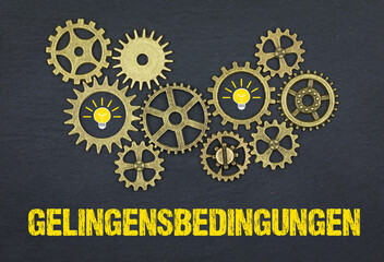 Gelingensbedingungen	

