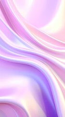 Abstract Holographic Background in Soft Blush and Grape Tints with Fluid Waves and Smooth Motion
