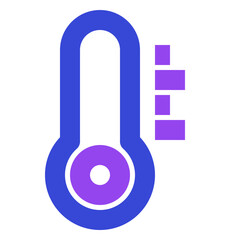 weather two tone icon set