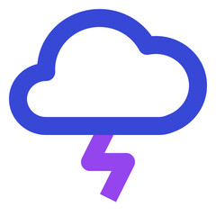 weather two tone icon set