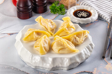 Japanese cuisine stuffed dumplings Gyoza