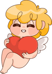 Cute Cupid Character
