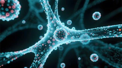 Neuronal Network with Synaptic Connections
