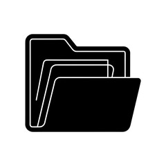 Blueprint Folder Icon Vector Flat and Clean Look