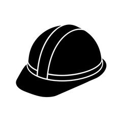 Hard Hat Icon Vector Flat and Clean Look Isolated