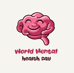 world mental health day cartoon