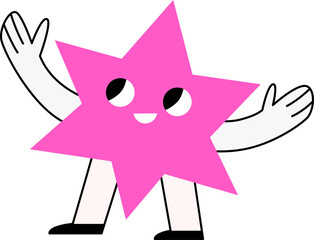 Geometric Shape Character