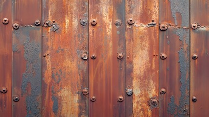 Fototapeta premium patina rusty sheet metal