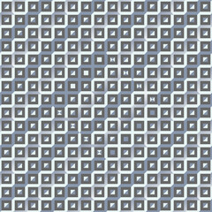 Abstract seamless pattern with repeating isometric cube shapes in gray and white tones. Perfect for backgrounds wallpapers textiles and modern digital design projects