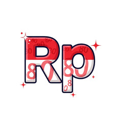 A stylized currency symbol with a patriotic color scheme and overlaid numbers suggesting value and financial concepts.
