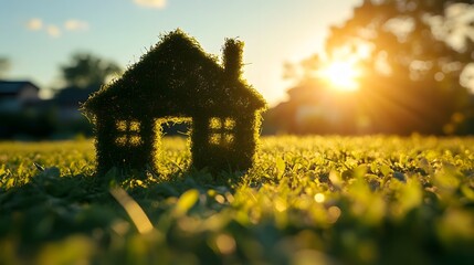 Green House. Abstract environmental backgrounds
