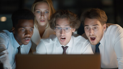 Everyone Gathering to Watch a Viral Video Together